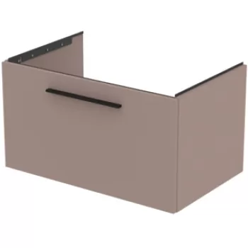 Dulap baza Ideal Standard i.Life B cu 1 sertar 80x50.5x44cm greige mat 8fdd imagine