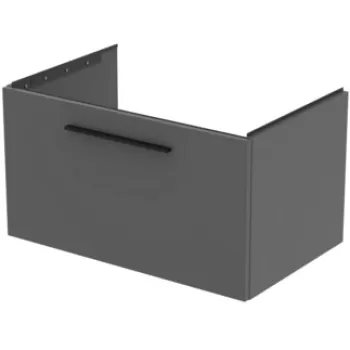 Dulap baza Ideal Standard i.Life B cu 1 sertar 80x50.5x44cm gri mat ac8a imagine