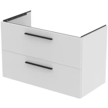 Dulap baza Ideal Standard i.Life B cu 2 sertare 100x50.5x63cm alb mat 0e32 imagine