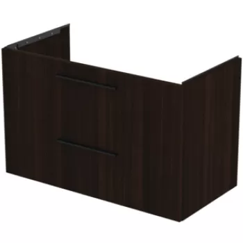 Dulap baza Ideal Standard i.Life B cu 2 sertare 100x50.5x63cm stejar cafea 5183 imagine