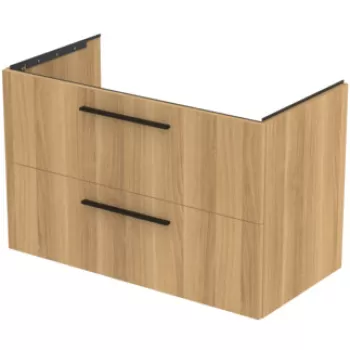 Dulap baza Ideal Standard i.Life B cu 2 sertare 100x50.5x63cm stejar natur 3a9a imagine