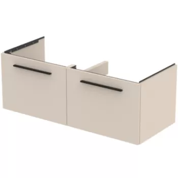 Dulap baza Ideal Standard i.Life B cu 2 sertare 120x50.5x44cm bej mat 1f47 imagine