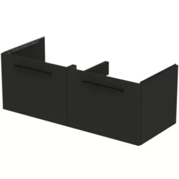 Dulap baza Ideal Standard i.Life B cu 2 sertare 120x50.5x44cm gri carbon mat 10ab imagine