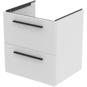 Dulap baza Ideal Standard i.Life B cu 2 sertare 60x50.5x63cm alb mat 8e07 imagine