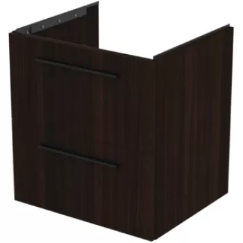 Dulap baza Ideal Standard i.Life B cu 2 sertare 60x50.5x63cm stejar cafea 2bf0 imagine