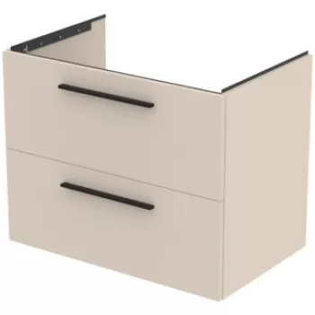 Dulap baza Ideal Standard i.Life B cu 2 sertare 80x50.5x63cm bej mat 7711 imagine