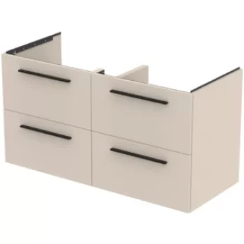 Dulap baza Ideal Standard i.Life B cu 4 sertare 120x50.5x63cm bej mat 7c02 imagine