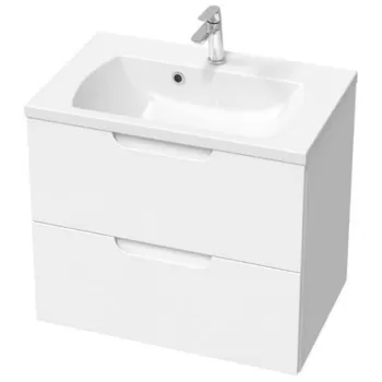 Dulap baza pentru lavoar Ravak SD Classic II 700 cu 2 sertare 70cm alb c70f imagine