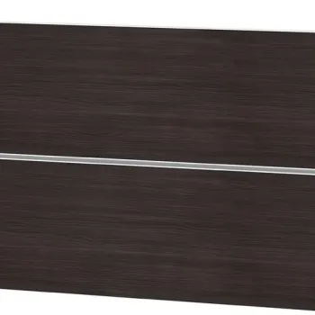 Dulap baza suspendat Hansgrohe Xevolos E cu 2 sertare  118cm  corp alb mat  front stejar inchis dd22 imagine