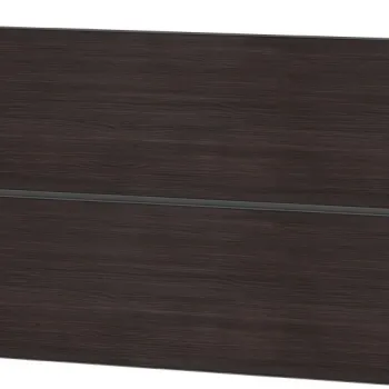 Dulap baza suspendat Hansgrohe Xevolos E cu 2 sertare  118cm  corp gri mat  front stejar inchis ff43 imagine