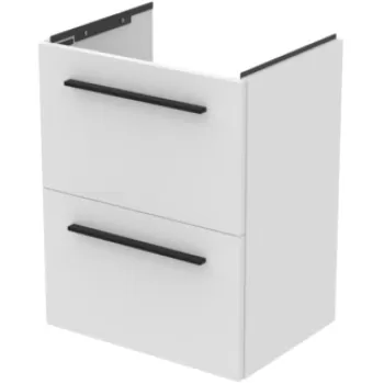 Dulap baza suspendat Ideal Standard i.life S cu doua sertare 50cm alb mat 8e07 imagine