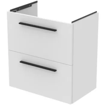 Dulap baza suspendat Ideal Standard i.life S cu doua sertare 60cm alb mat ffc4 imagine