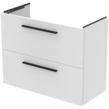 Dulap baza suspendat Ideal Standard i.life S cu doua sertare 80cm alb mat fcb7 imagine