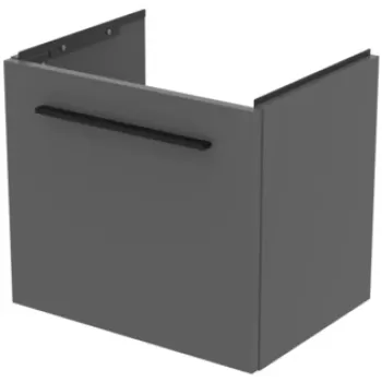 Dulap baza suspendat Ideal Standard i.life S cu un sertar 50cm gri quartz mat 6595 imagine
