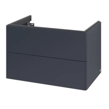 Dulap baza suspendat Villeroy & Boch Antao cu 2 sertare  78.8x50.4cm  Midnight Blue Matt 46da imagine