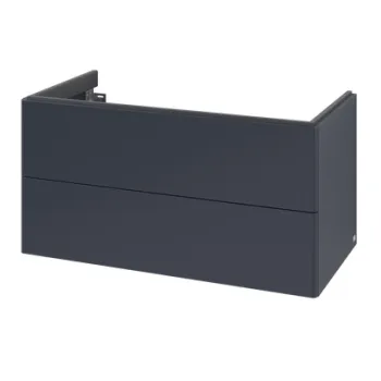 Dulap baza suspendat Villeroy & Boch Antao cu 2 sertare  98.8x50.4cm  Midnight Blue Matt f6f7 imagine