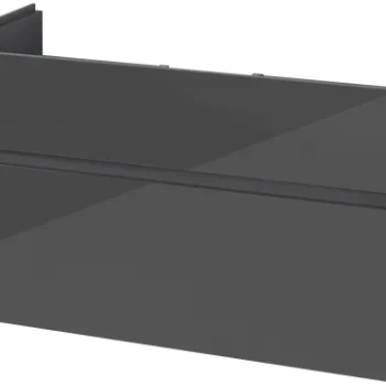 Dulap baza suspendat Villeroy & Boch Collaro cu 2 sertare  95.4x44.4cm  Glossy Grey 32bb imagine