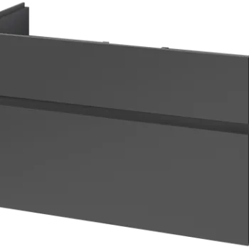 Dulap baza suspendat Villeroy & Boch Collaro cu 2 sertare  95.4x44.4cm  Graphite 780d imagine
