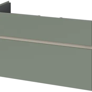 Dulap baza suspendat Villeroy & Boch Collaro cu 2 sertare  95.4x44.4cm  Soft Green 298c imagine