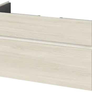 Dulap baza suspendat Villeroy & Boch Collaro cu 2 sertare  95.4x44.4cm  White Oak b52a imagine
