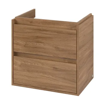 Dulap baza suspendat Villeroy & Boch Skyla cu 2 sertare  622x596mm  Oak Kansas 417d imagine