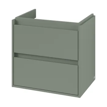 Dulap baza suspendat Villeroy & Boch Skyla cu 2 sertare  622x596mm  Soft Green acfd imagine