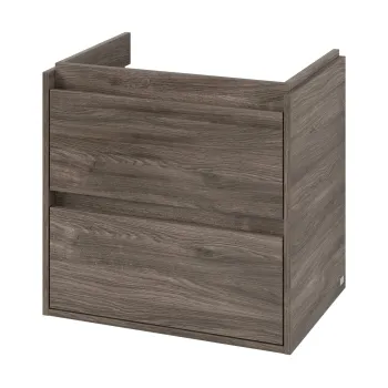 Dulap baza suspendat Villeroy & Boch Skyla cu 2 sertare  622x596mm  Stone Oak 797c imagine