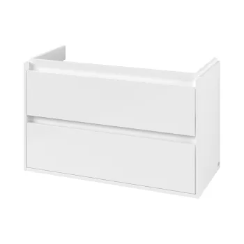 Dulap baza suspendat Villeroy & Boch Skyla cu 2 sertare  972x596mm  Brilliant White 7153 imagine