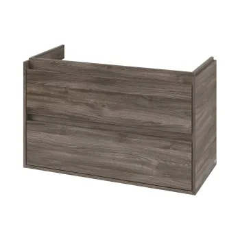 Dulap baza suspendat Villeroy & Boch Skyla cu 2 sertare  972x596mm  Stone Oak d96c imagine