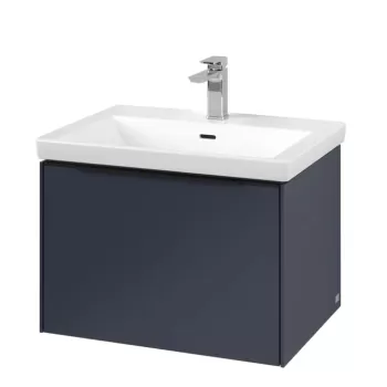 Dulap baza suspendat Villeroy & Boch Subway 3.0 622x429x478 mm cu un singur sertar albastru Marine fd8d imagine