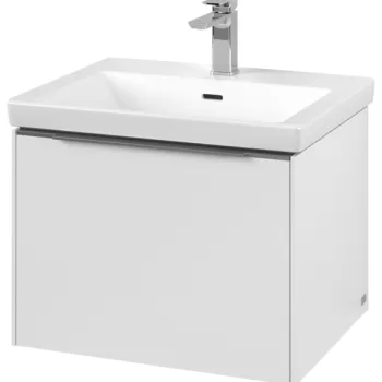 Dulap baza suspendat Villeroy & Boch Subway 3.0 cu iluminare 57x44x46cm Pure White aa1b imagine