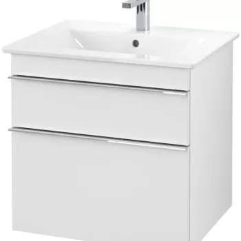Dulap baza suspendat Villeroy&Boch Venticello 603x590x502 mm cu doua sertare alb mat a6ad imagine