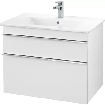 Dulap baza suspendat Villeroy&Boch Venticello 753x590x502 mm cu doua sertare alb mat 0bbc imagine
