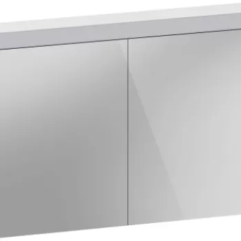 Dulap cu oglinda Duravit Better 121x76x14.8cm iluminare LED 16W alb mat 5a5e imagine