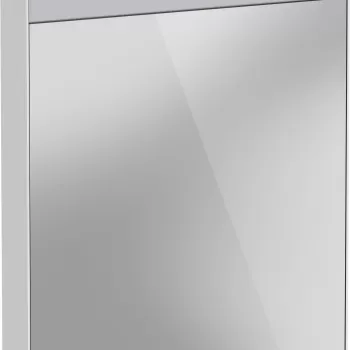 Dulap cu oglinda Duravit Better 61x76x14.8cm iluminare LED 9W usa balamale stanga alb mat faca imagine