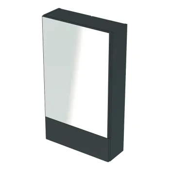 Dulap cu oglinda Geberit Selnova Square 49.3x85x17.6 cm lava mat a428 imagine