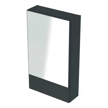 Dulap cu oglinda Geberit Selnova Square 49.3x85x17.6 cm lava mat f4a6 imagine