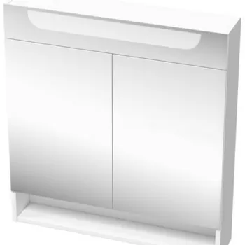 Dulap cu oglinda Ravak MC Classic II 700 iluminare LED 70cm alb cb61 imagine