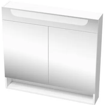 Dulap cu oglinda Ravak MC Classic II 800 iluminare LED 80cm alb 9f09 imagine