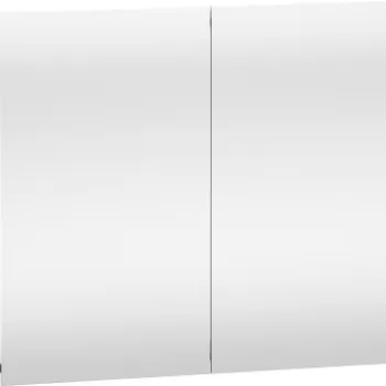 Dulap cu oglinda si iluminare Duravit Ketho 100x75cm grafit mat 68fe imagine