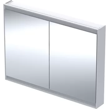 Dulap dublu cu oglinda Geberit ONE 120x90x15cm finisaj alb 3117 imagine