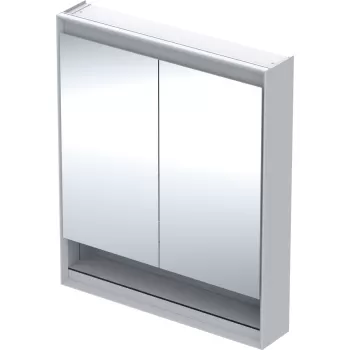 Dulap dublu cu oglinda Geberit ONE 75x90x15cm cu nisa finisaj alb a0d4 imagine
