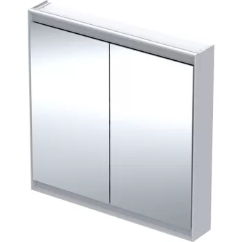 Dulap dublu cu oglinda Geberit ONE 90x90x15cm finisaj alb 85cc imagine