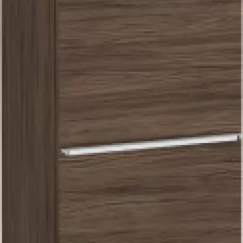 Dulap inalt suspendat Duravit D-Neo 400x360x1760mm cu o usa nuc inchis decor d43e imagine