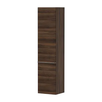 Dulap inalt suspendat Hansgrohe Xelu Q cu usa orientare dreapta  40x35x165cm  nuc inchis  maner crom 50a4 imagine