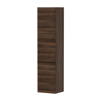 Dulap inalt suspendat Hansgrohe Xelu Q cu usa orientare dreapta  40x35x165cm  nuc inchis  maner negru mat e787 imagine