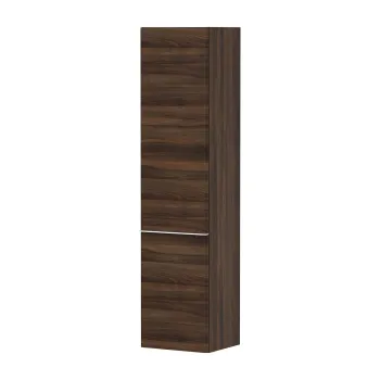 Dulap inalt suspendat Hansgrohe Xelu Q cu usa orientare stanga  40x35x165cm  nuc inchis  maner alb mat 885f imagine