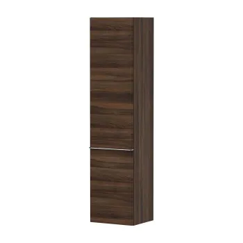 Dulap inalt suspendat Hansgrohe Xelu Q cu usa orientare stanga  40x35x165cm  nuc inchis  maner crom 98c0 imagine