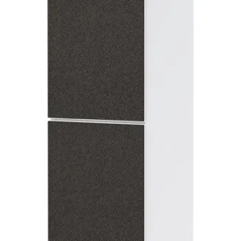 Dulap inalt suspendat Hansgrohe Xevolos E cu usi orientare stanga  40x36x176cm  corp alb mat  front textil gri inchis 5ad0 imagine