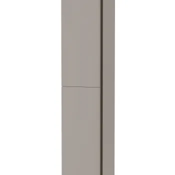 Dulap inalt suspendat Roca Inspira cu doua usi 175x40cm gri nisip fdf9 imagine